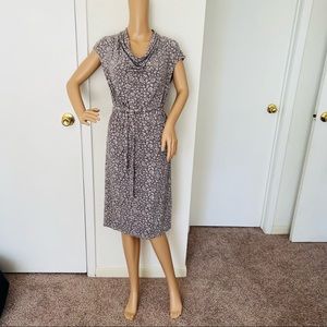 Merona Midi Froral belted Women Dress